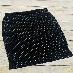 retro rockabilly vintage pinup girl vibes Plus size  2x polkadot skirt philosphy